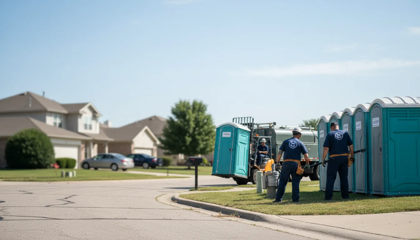Porta Potty Rental in Charleston, MS near me